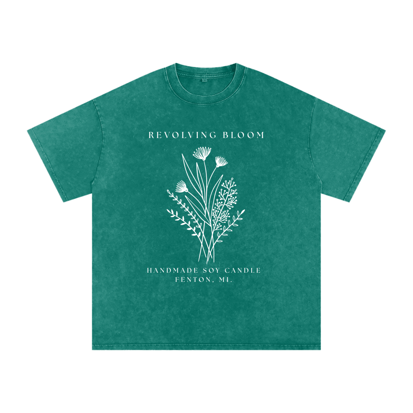 Oversize T-Shirt - Revolving Bloom