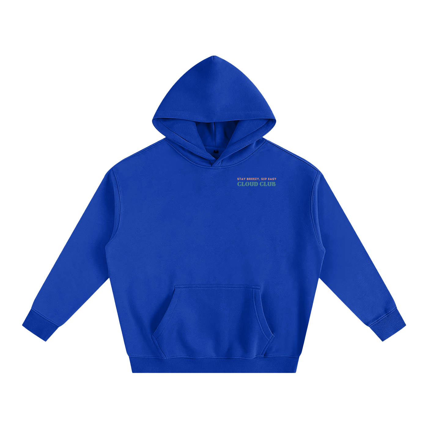 Cloud Club - Oversize Fleeced Hoodie