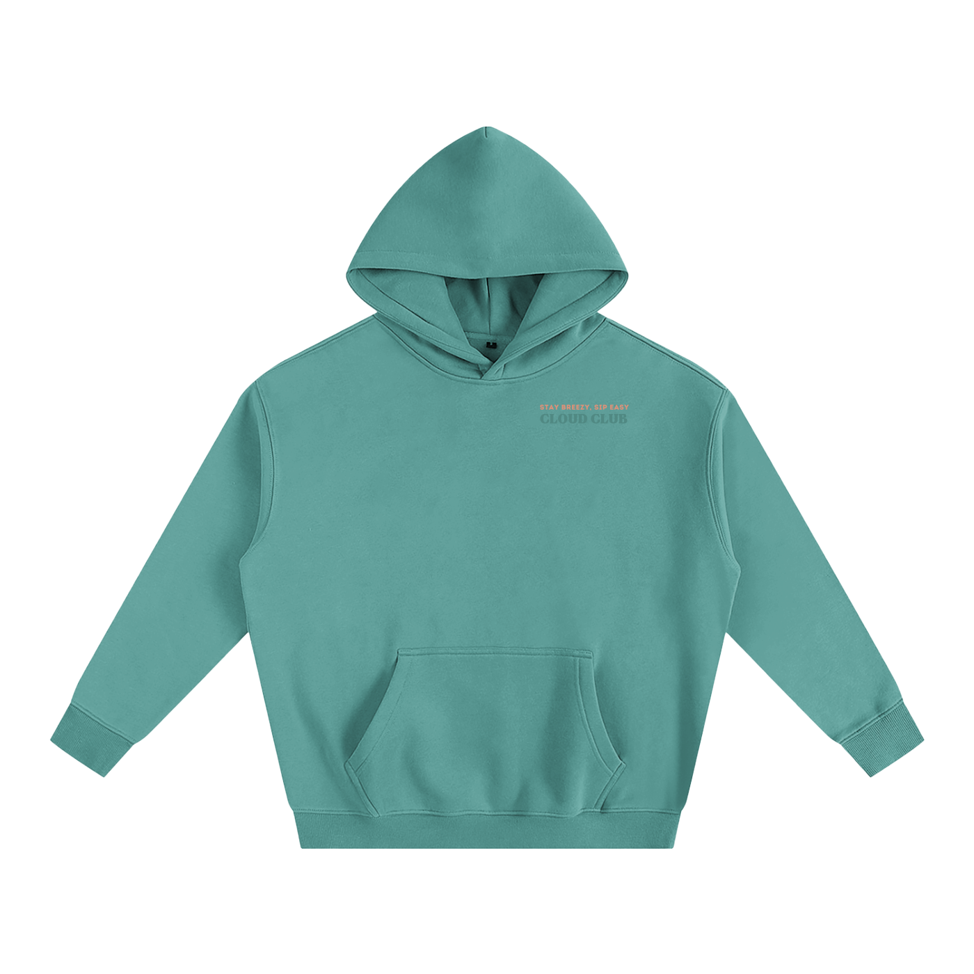 Cloud Club - Oversize Fleeced Hoodie