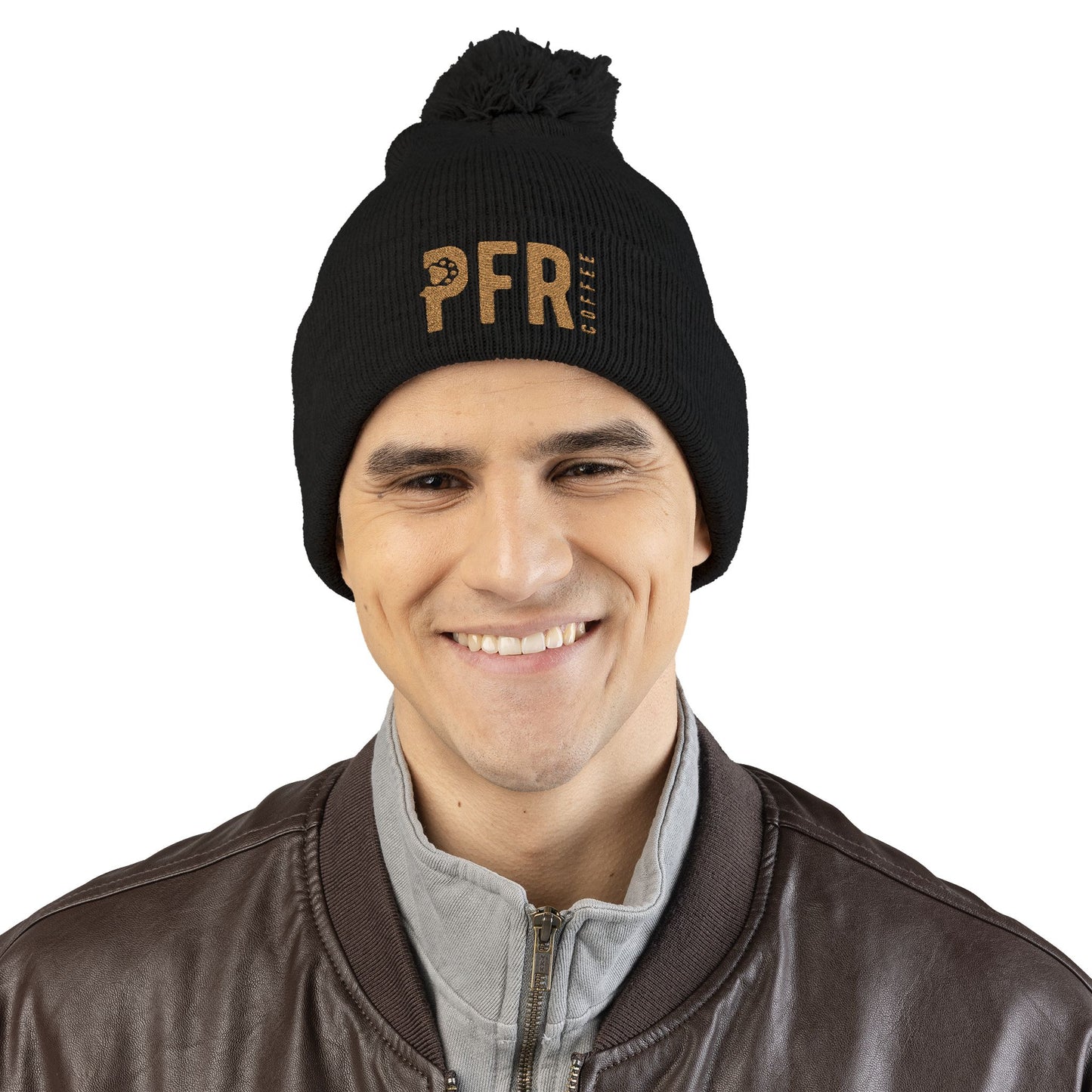 Knit Cap with PFR Coffee