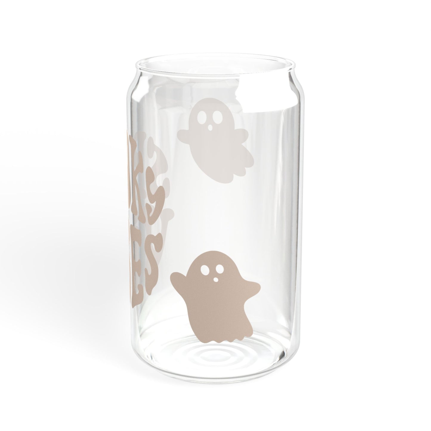 Spooky Vibes Sipper Glass