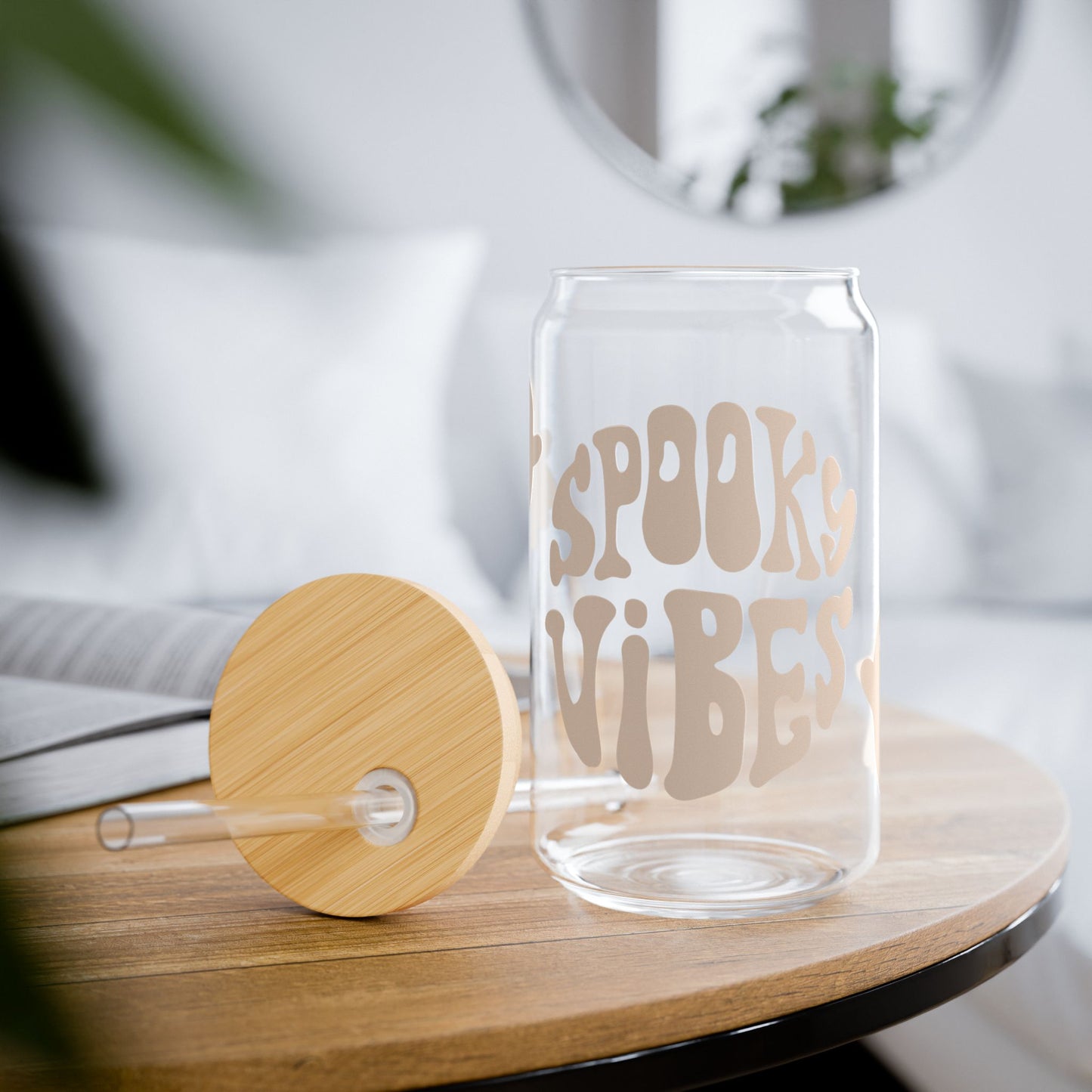Spooky Vibes Sipper Glass