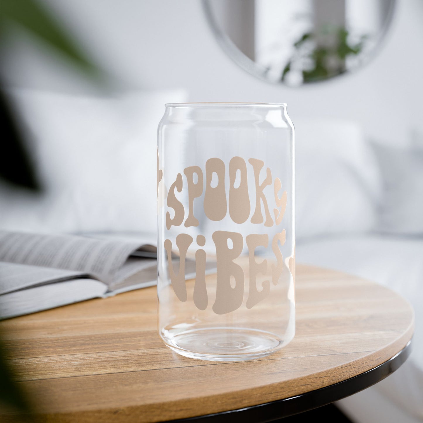 Spooky Vibes Sipper Glass