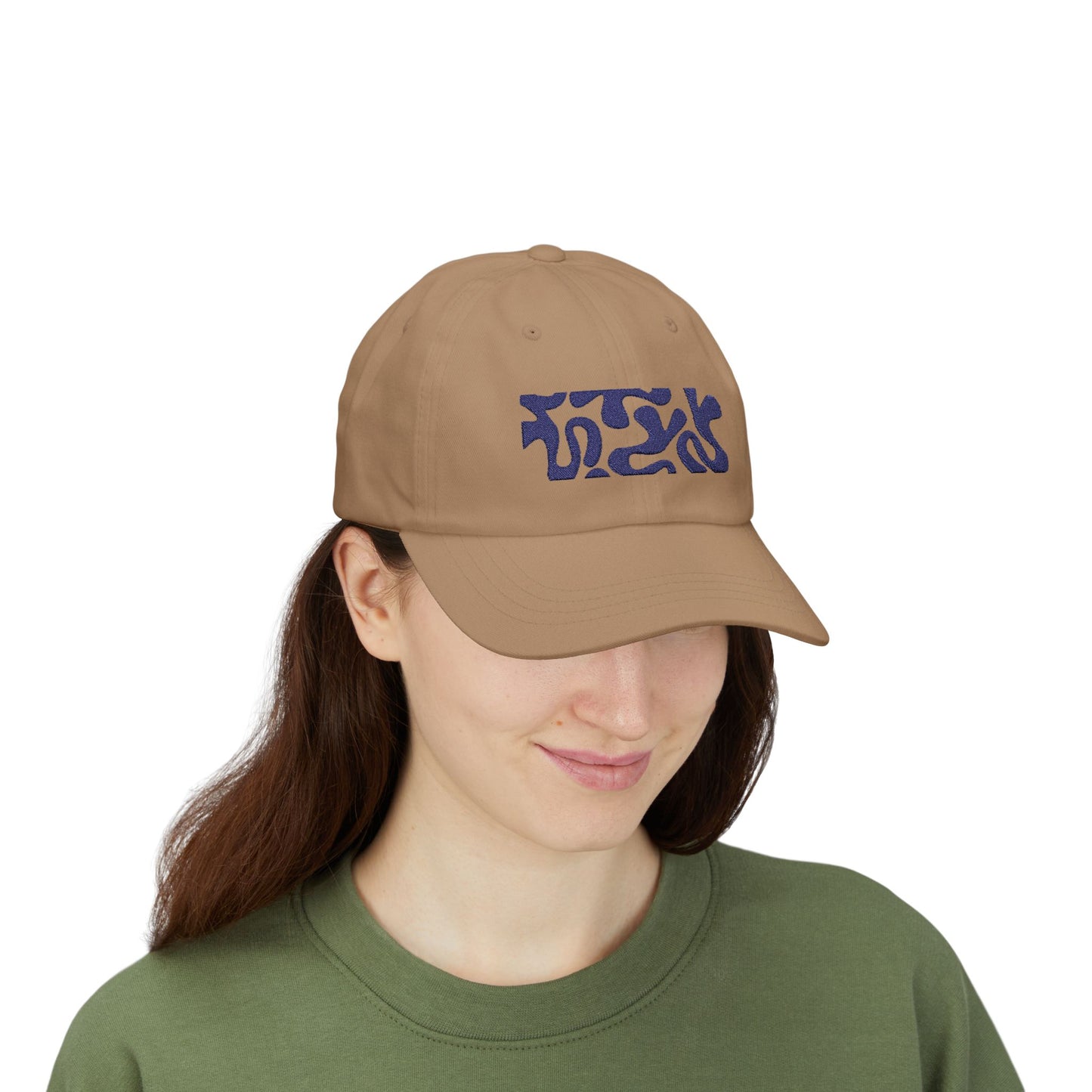 Classic Dad Cap with Abstract Design