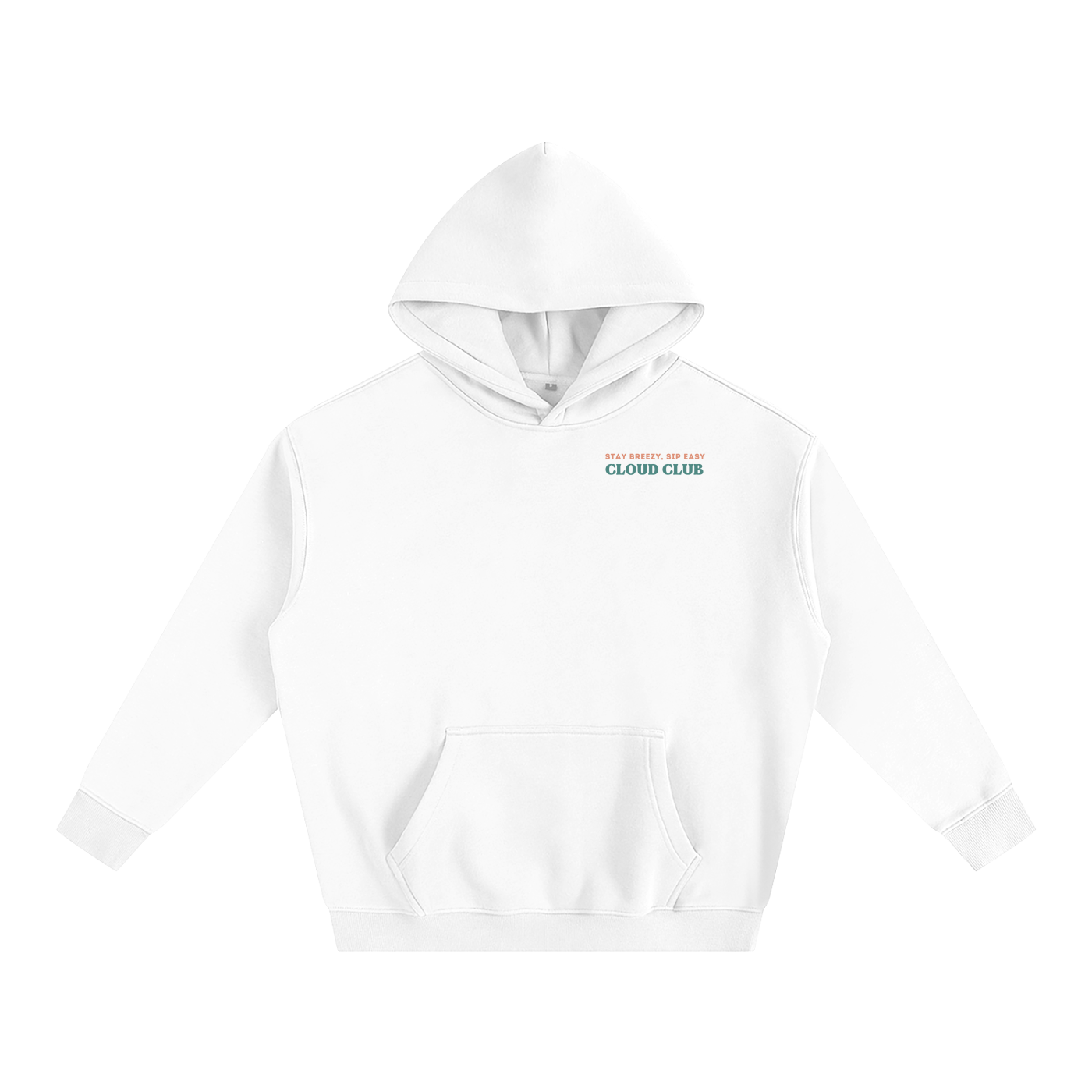Cloud Club - Oversize Fleeced Hoodie