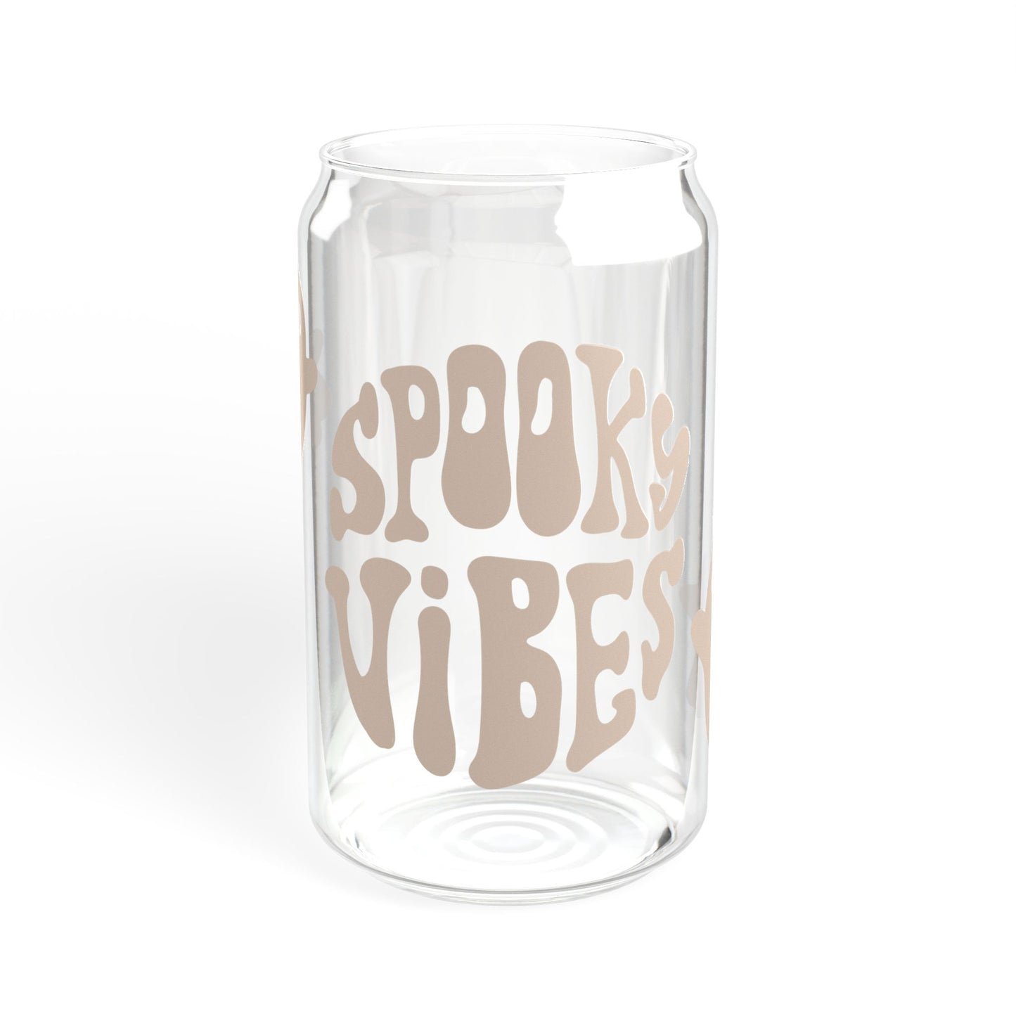 Spooky Vibes Sipper Glass