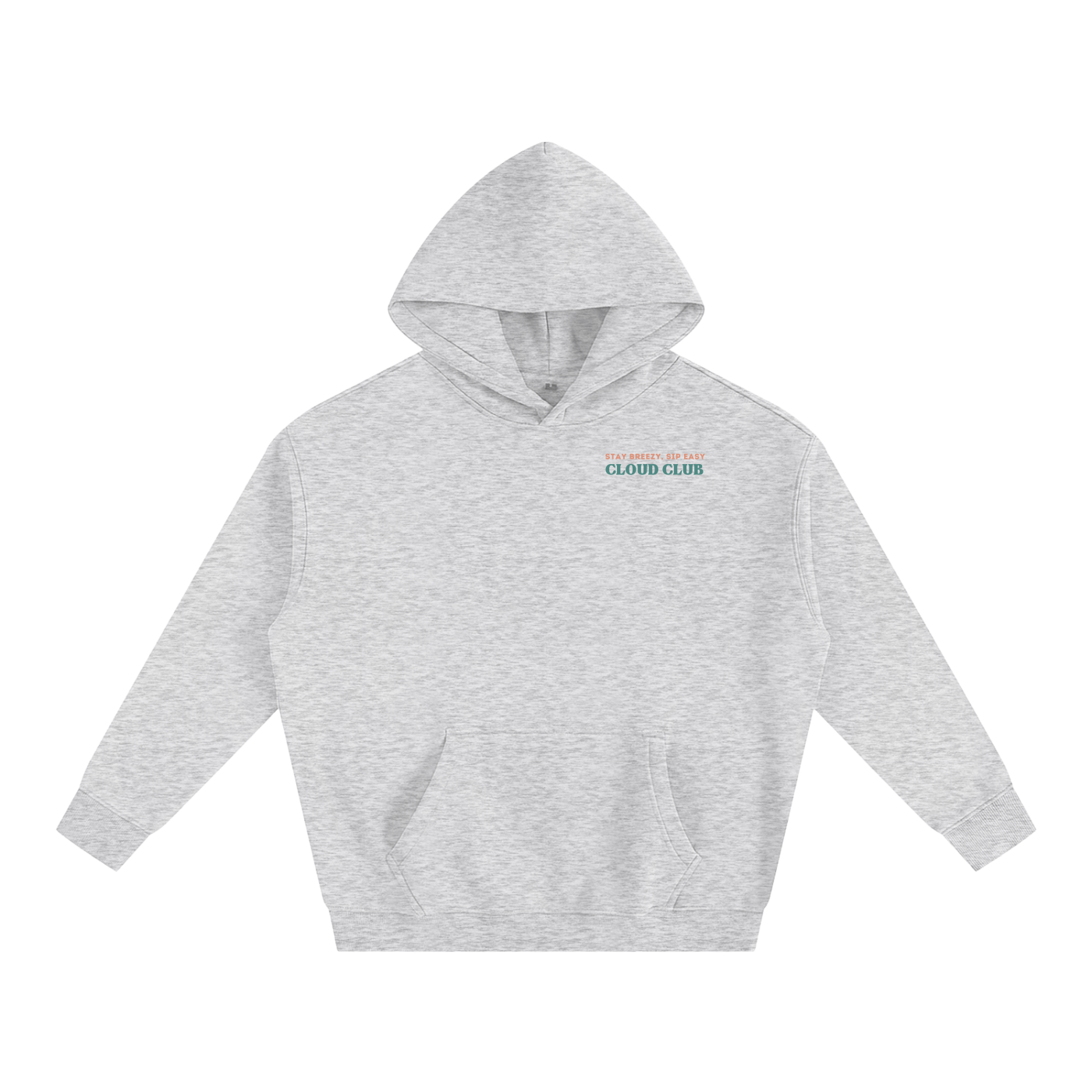 Cloud Club - Oversize Fleeced Hoodie