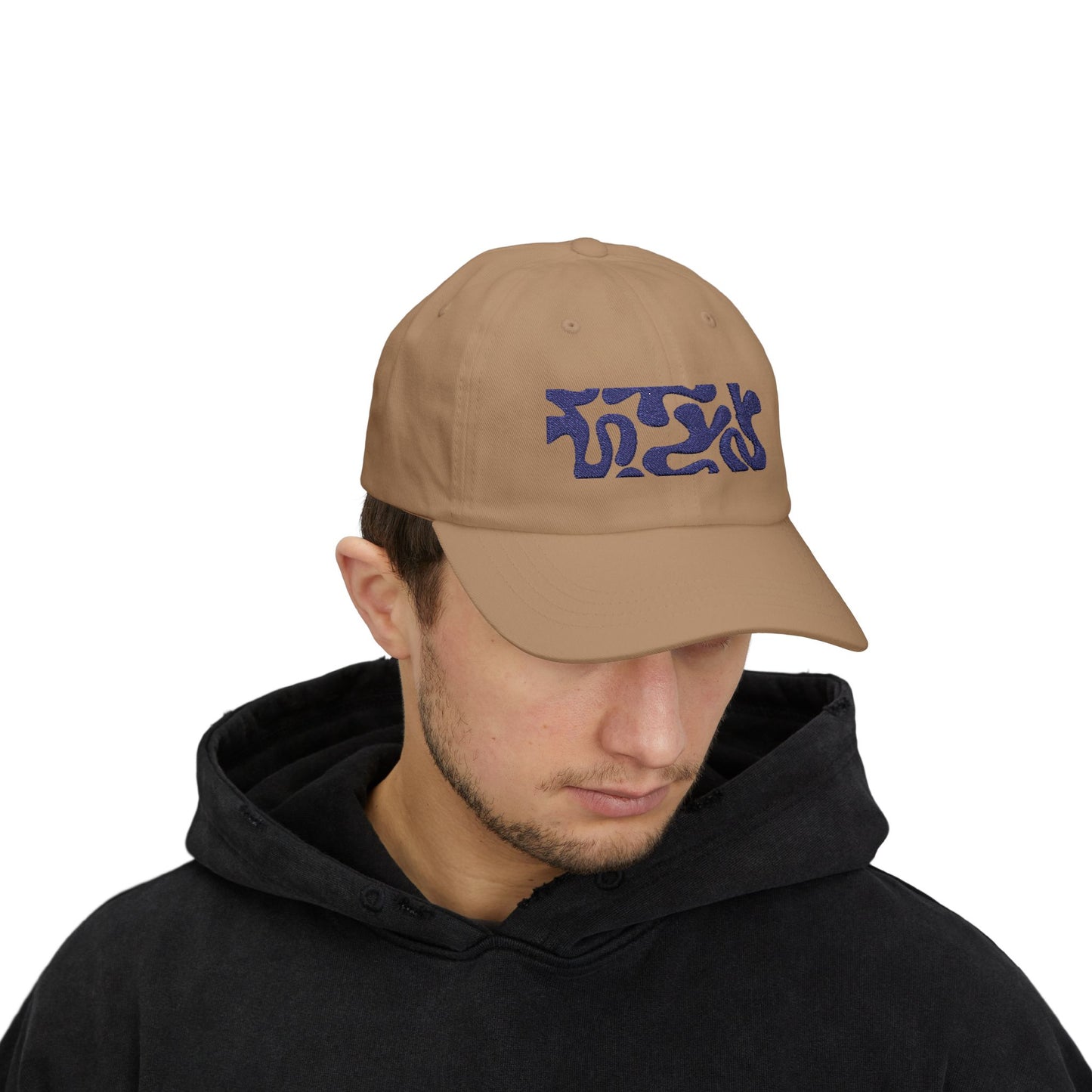 Classic Dad Cap with Abstract Design