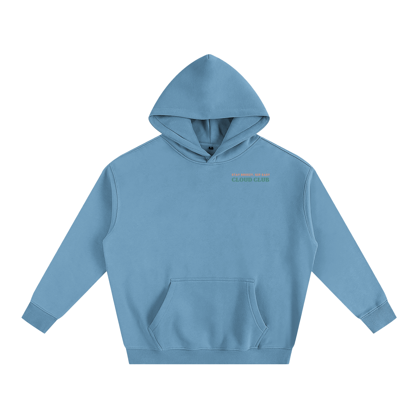 Cloud Club - Oversize Fleeced Hoodie
