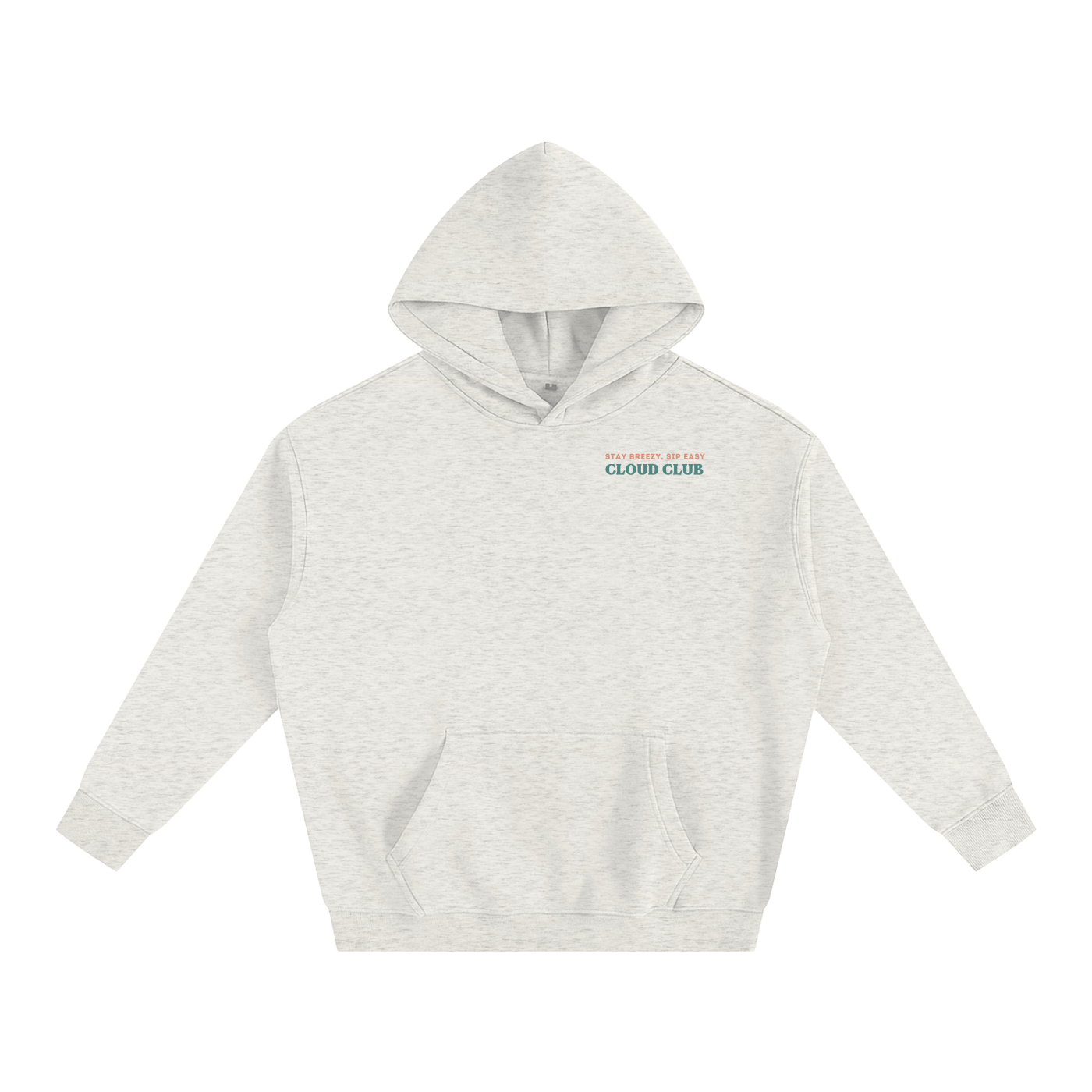 Cloud Club - Oversize Fleeced Hoodie