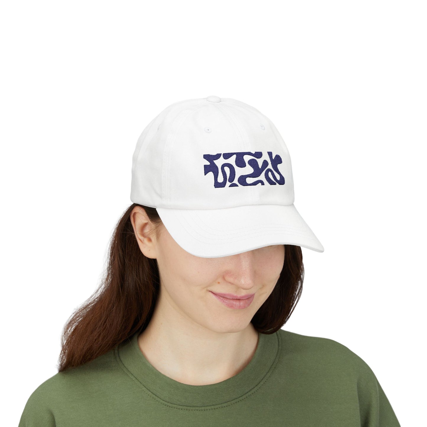 Classic Dad Cap with Abstract Design