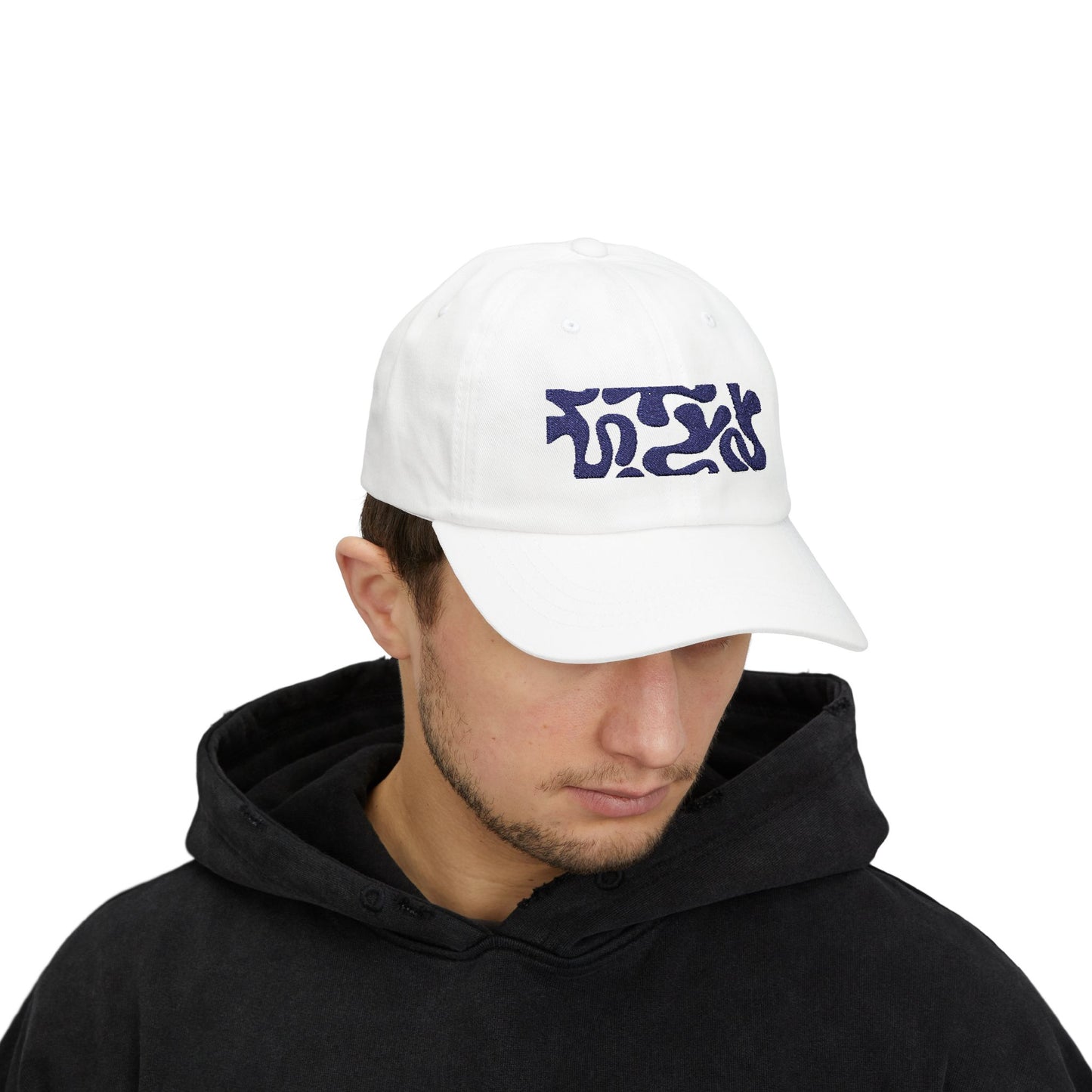 Classic Dad Cap with Abstract Design