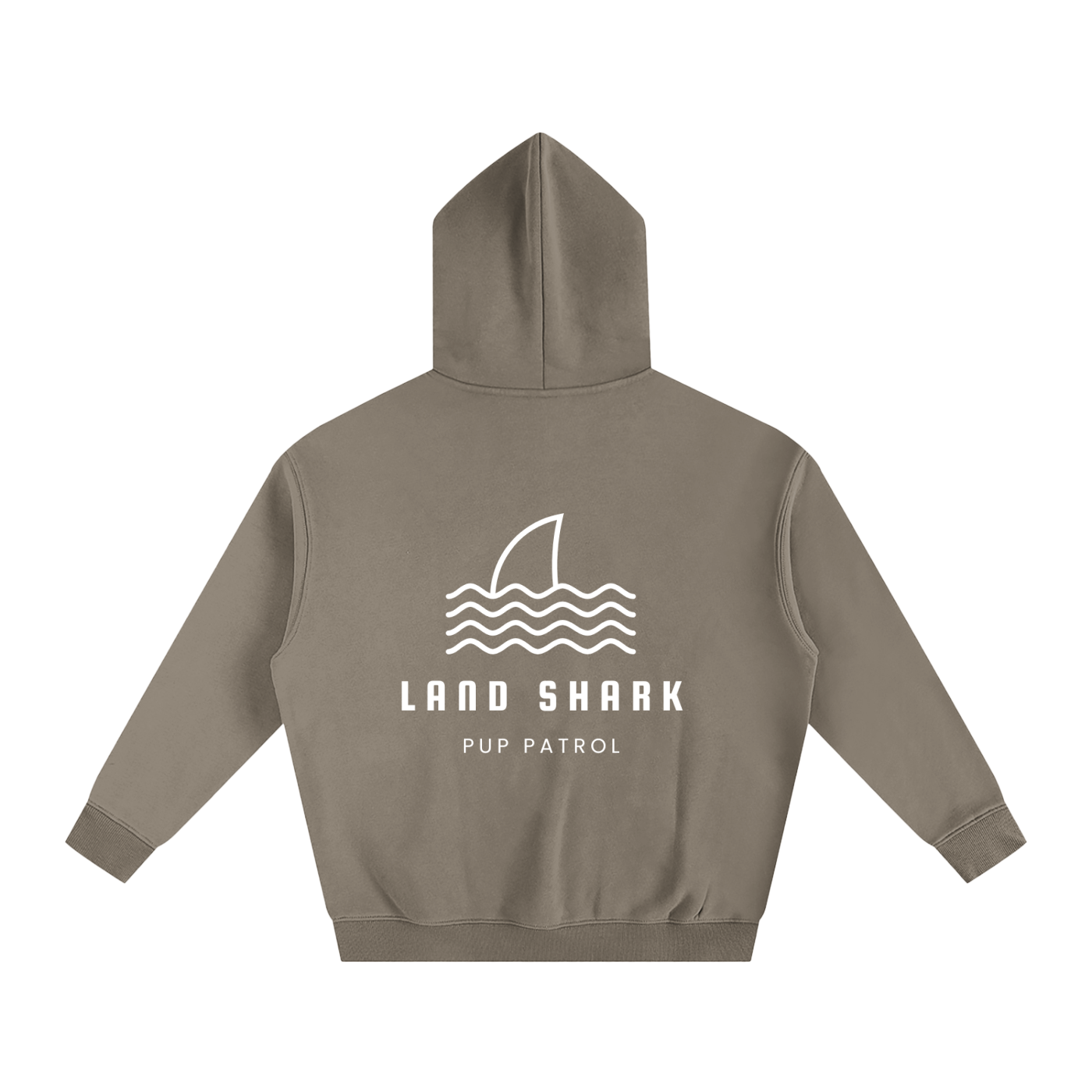 Land Shark Pup Patrol - Oversize Fleeced Hoodie