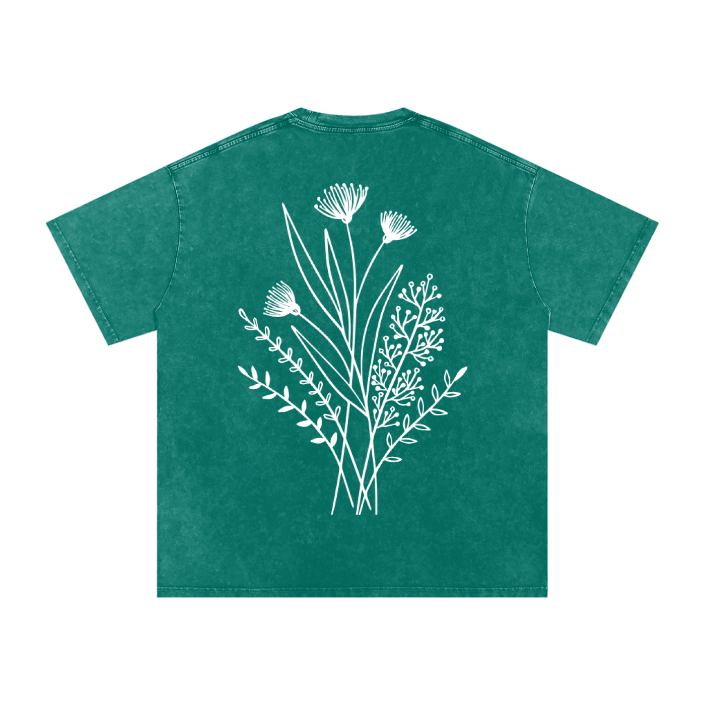 Oversize T-Shirt - Revolving Bloom