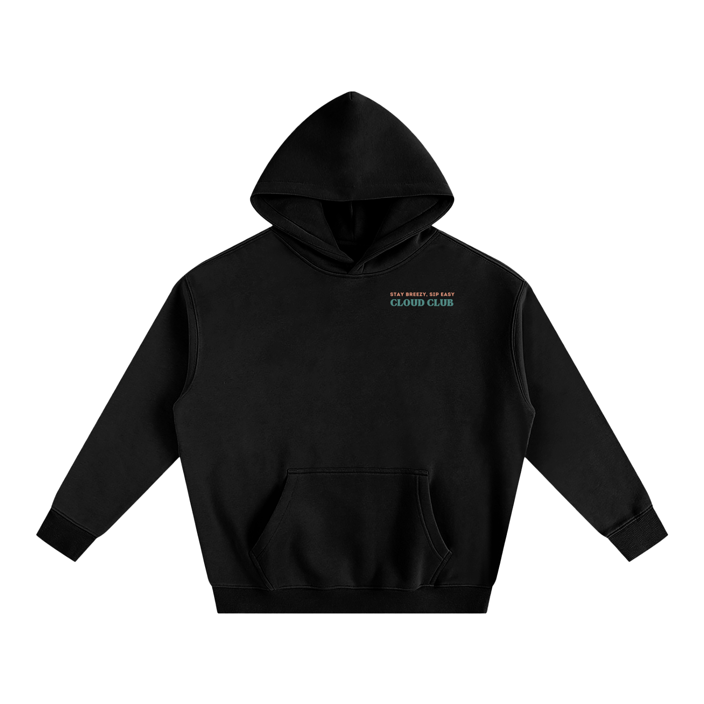 Cloud Club - Oversize Fleeced Hoodie