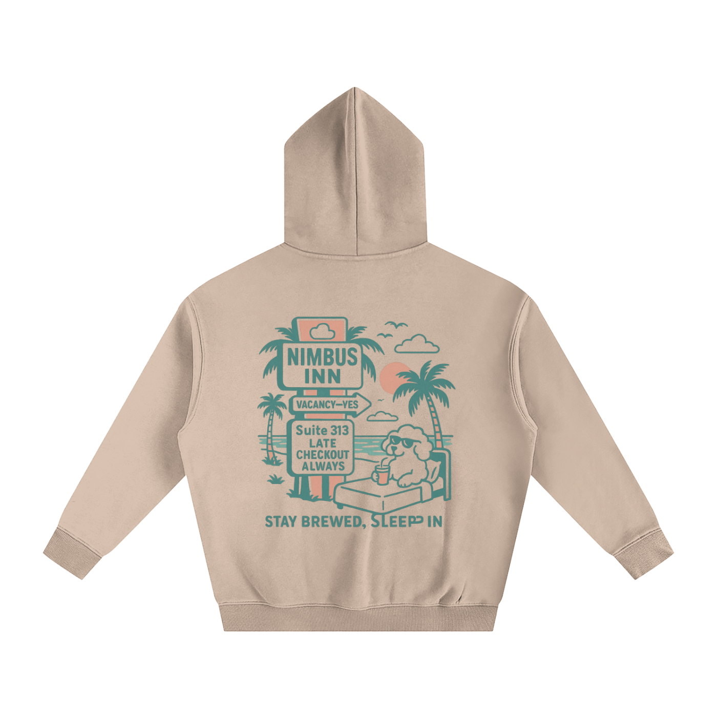 Nimbus Inn - Suite 313- Oversize Fleeced Hoodie