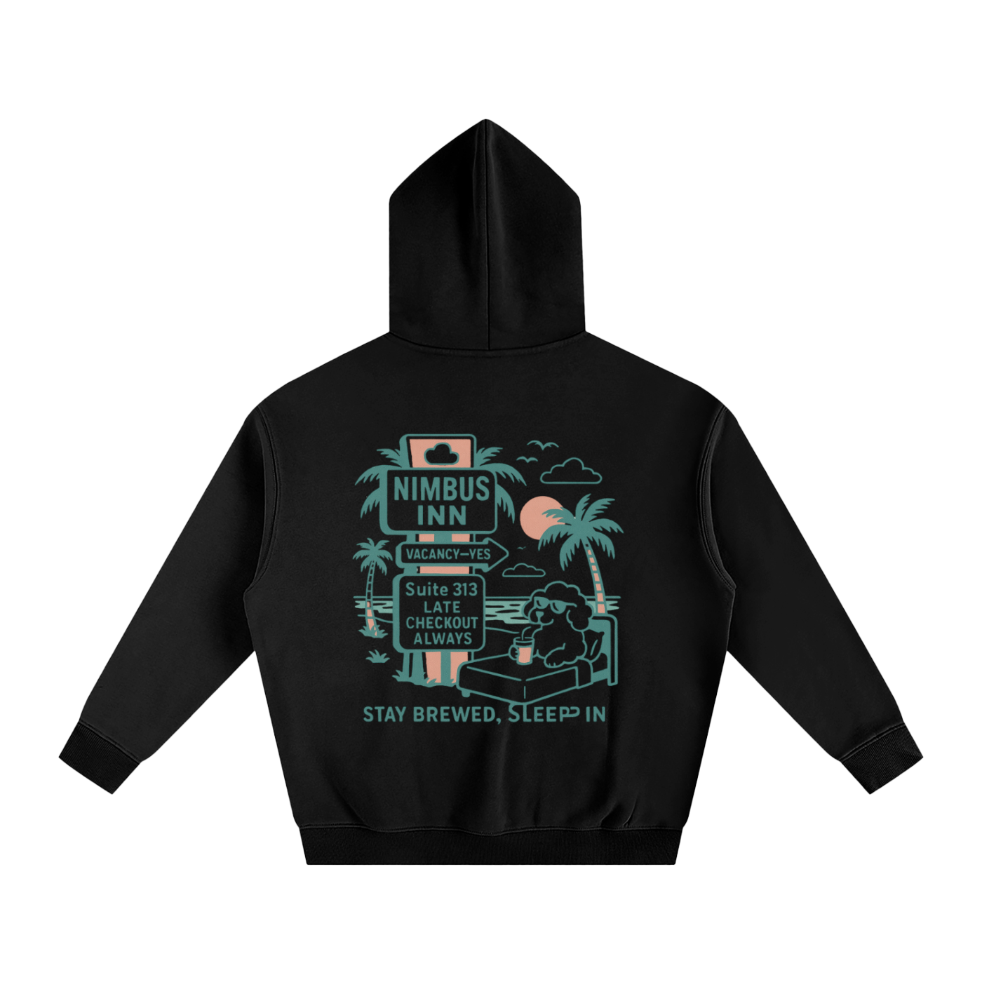 Nimbus Inn - Suite 313- Oversize Fleeced Hoodie