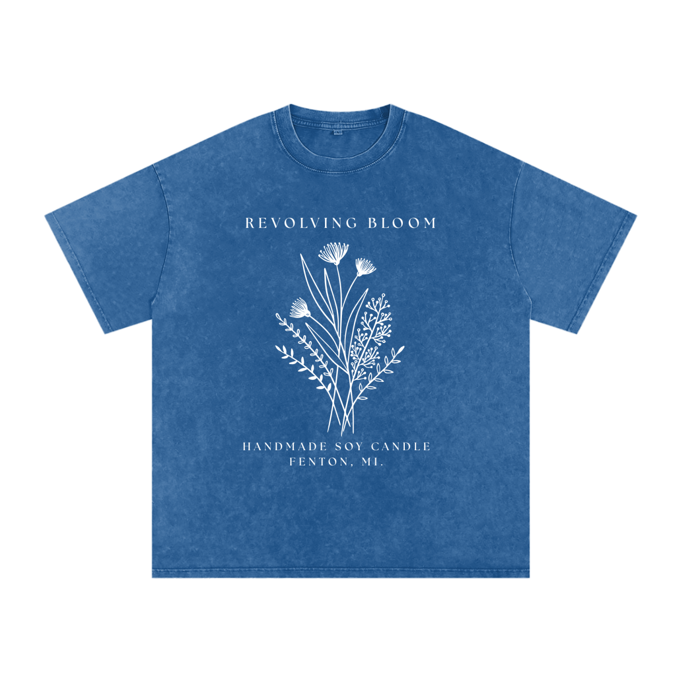 Oversize T-Shirt - Revolving Bloom