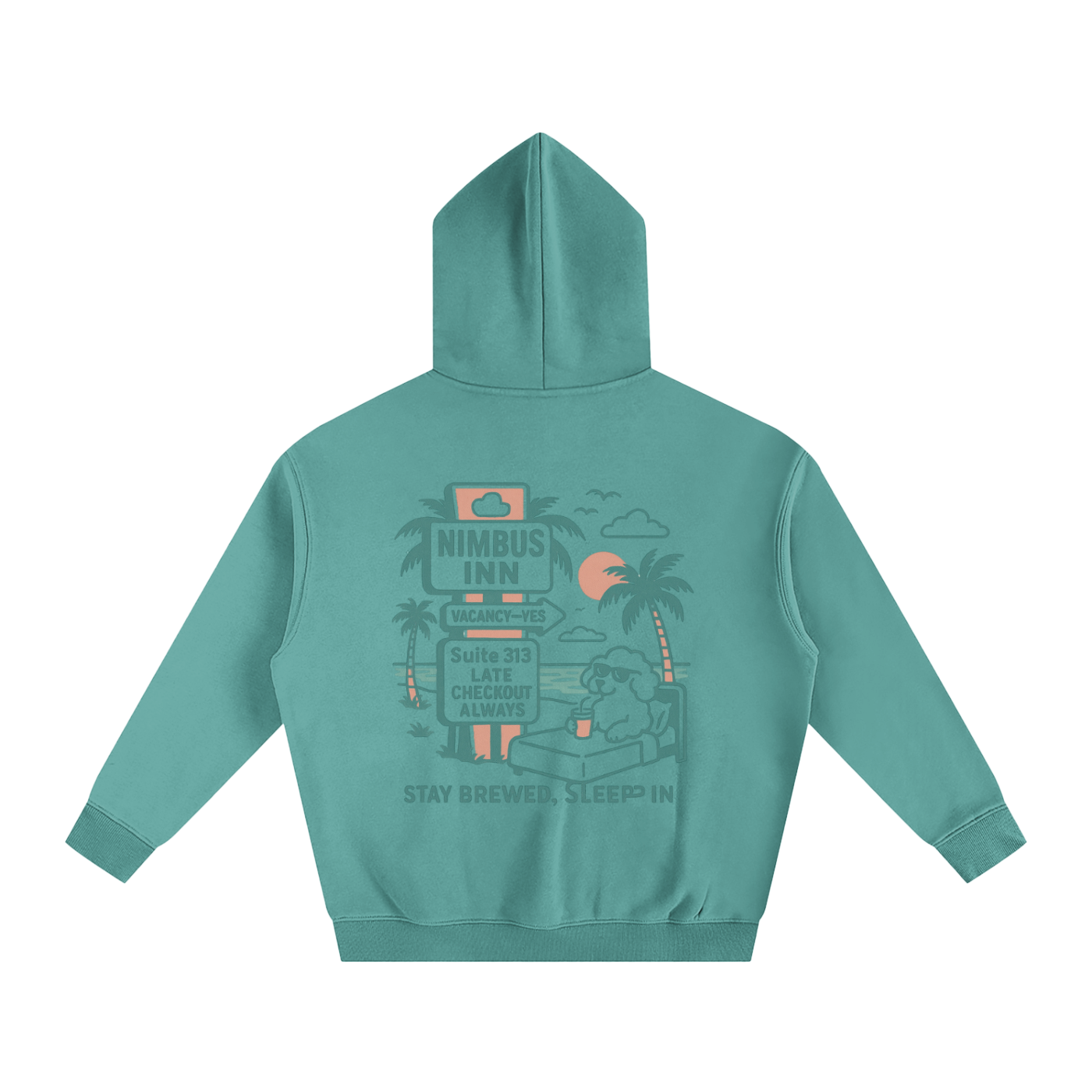 Nimbus Inn - Suite 313- Oversize Fleeced Hoodie