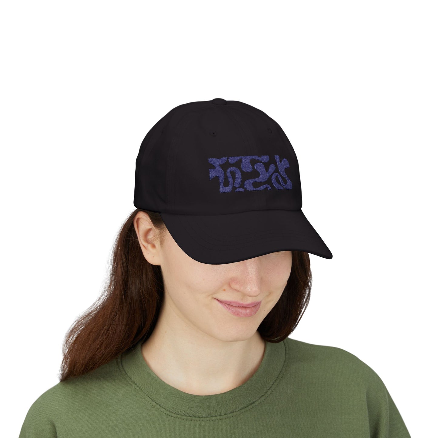 Classic Dad Cap with Abstract Design