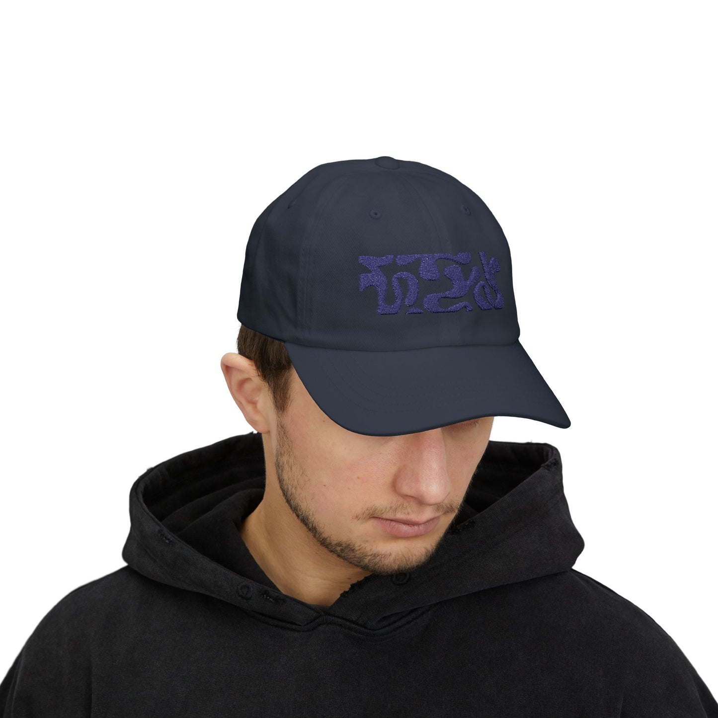 Classic Dad Cap with Abstract Design