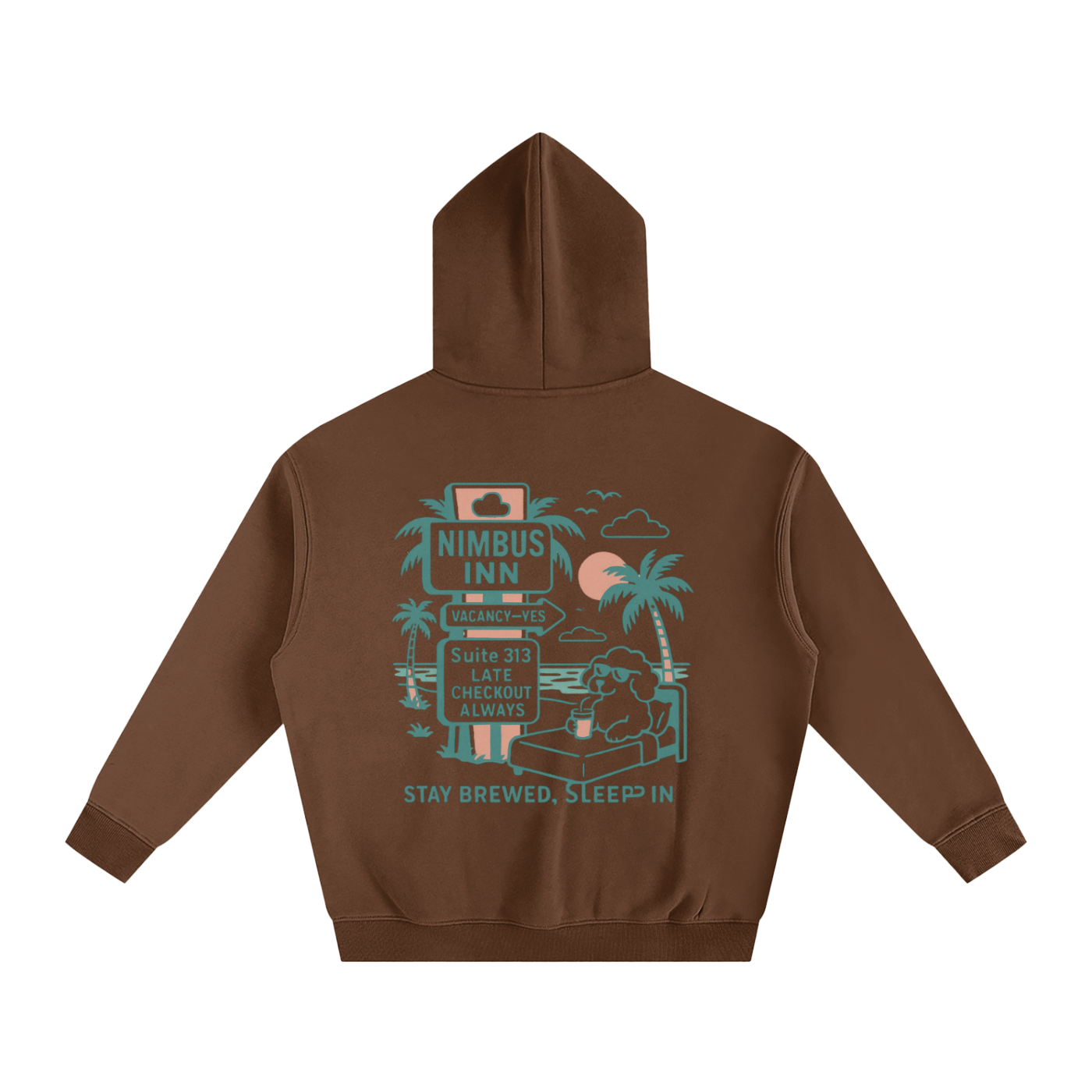 Nimbus Inn - Suite 313- Oversize Fleeced Hoodie