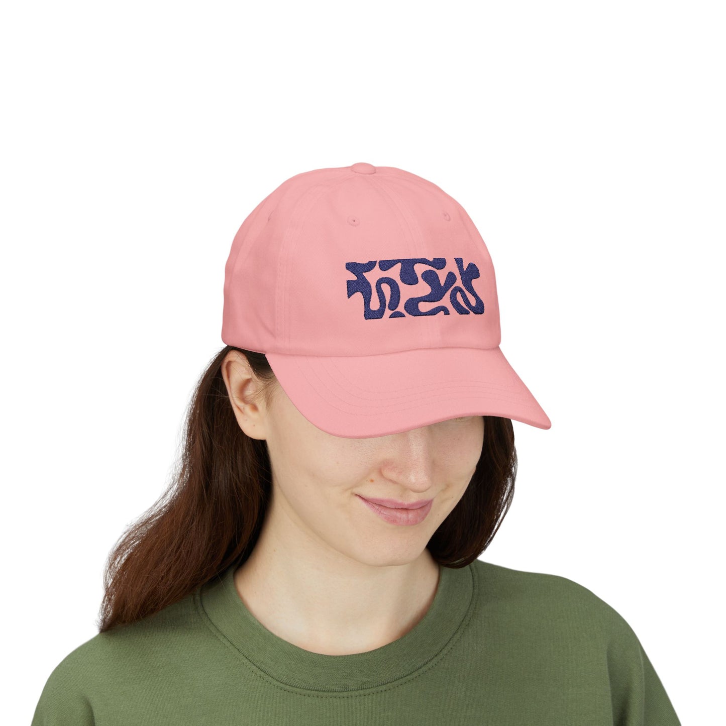 Classic Dad Cap with Abstract Design