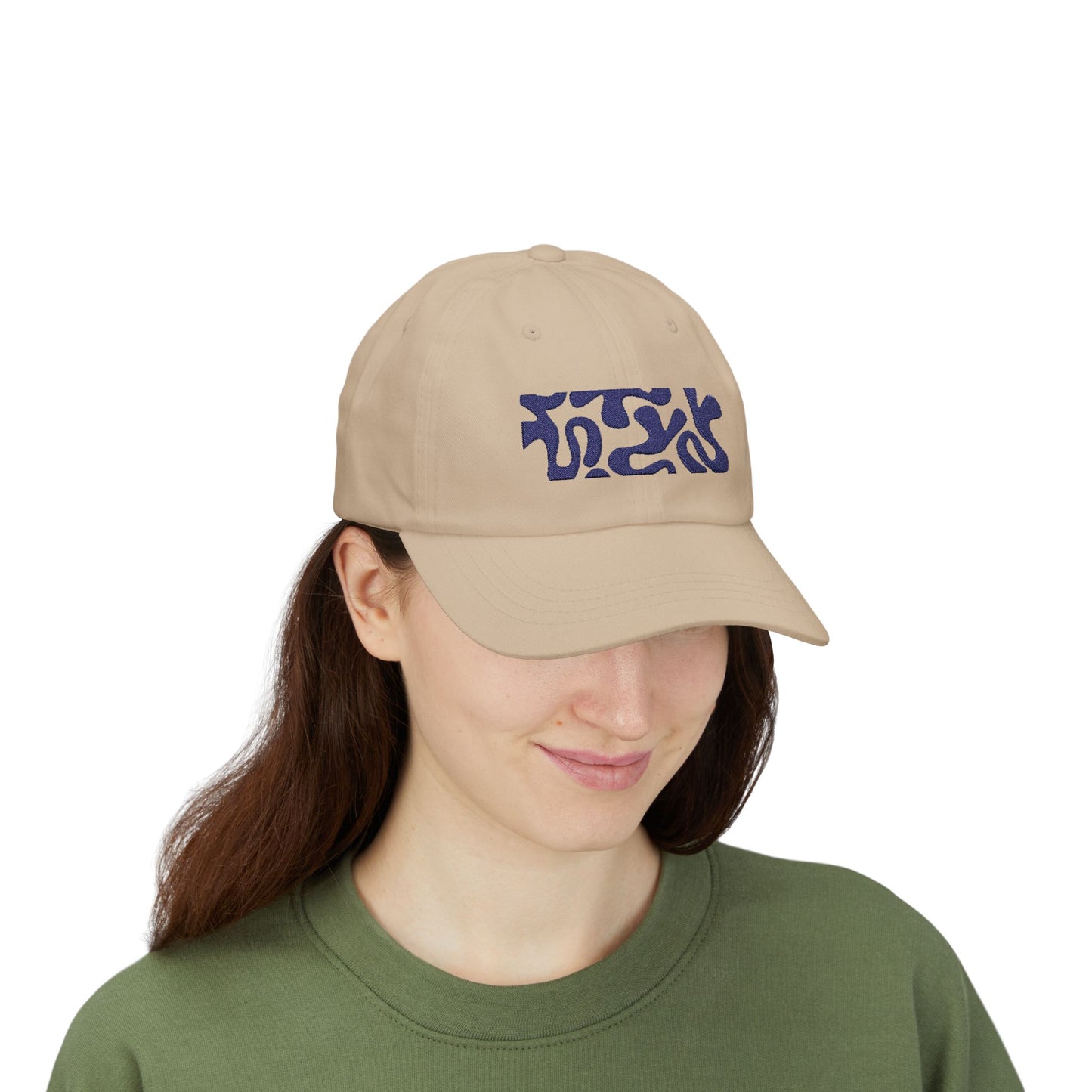 Classic Dad Cap with Abstract Design