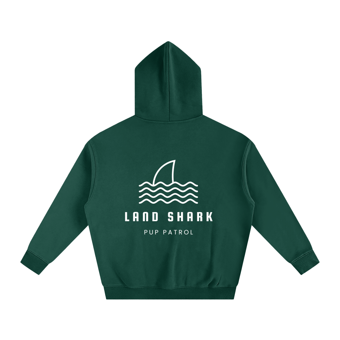 Land Shark Pup Patrol - Oversize Fleeced Hoodie