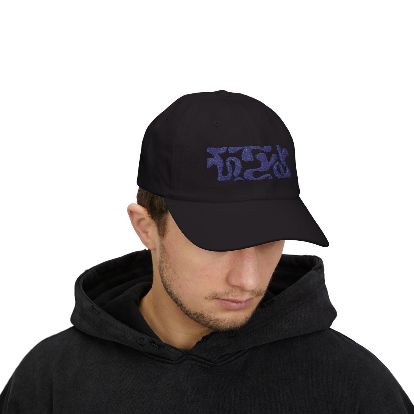 Classic Dad Cap with Abstract Design