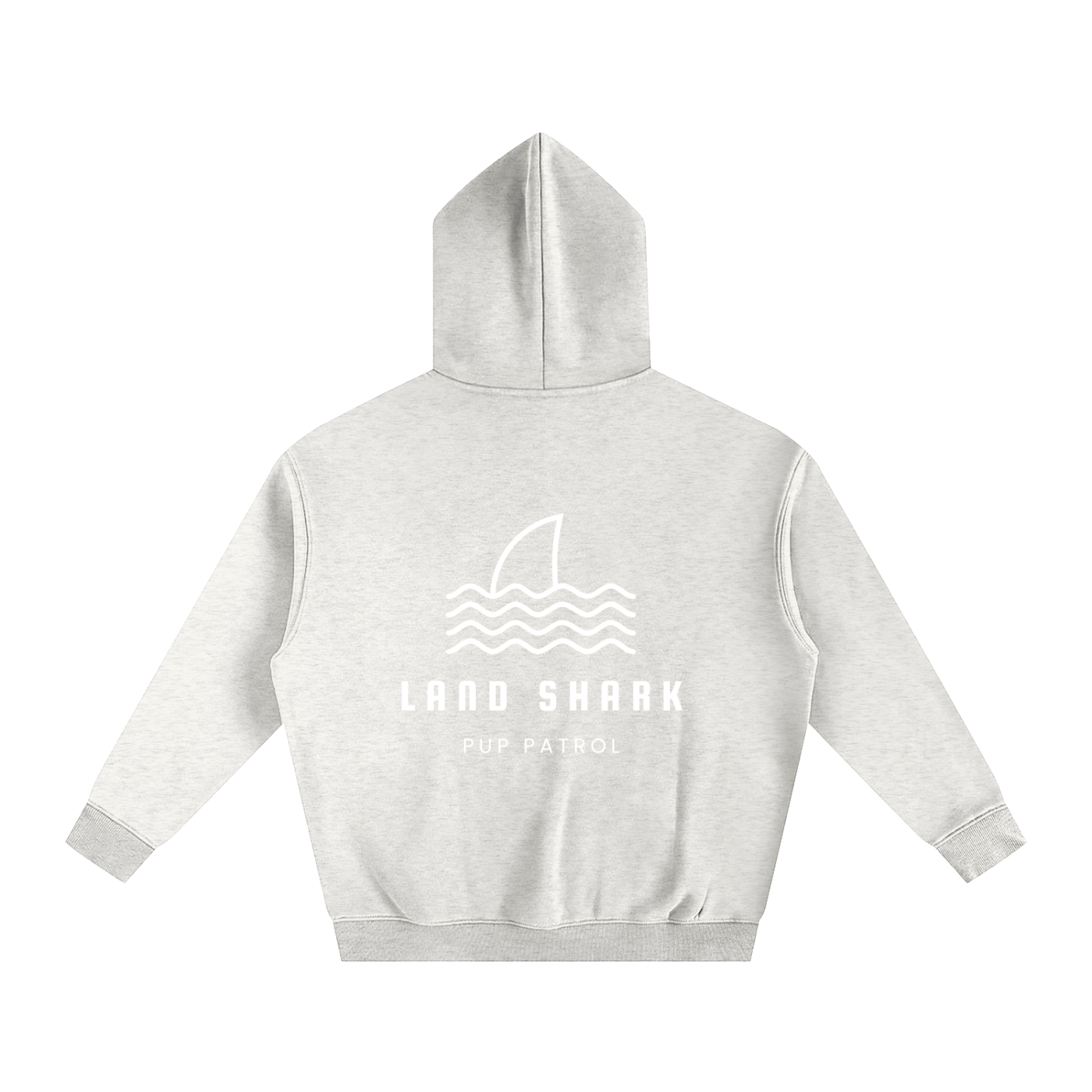 Land Shark Pup Patrol - Oversize Fleeced Hoodie