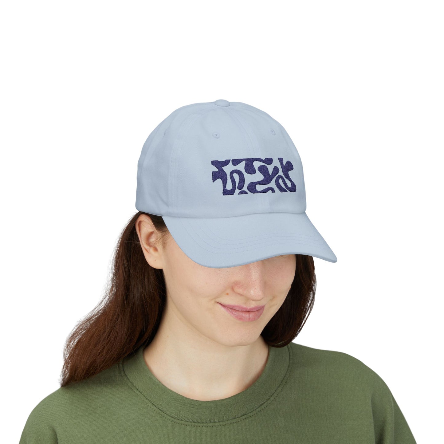 Classic Dad Cap with Abstract Design
