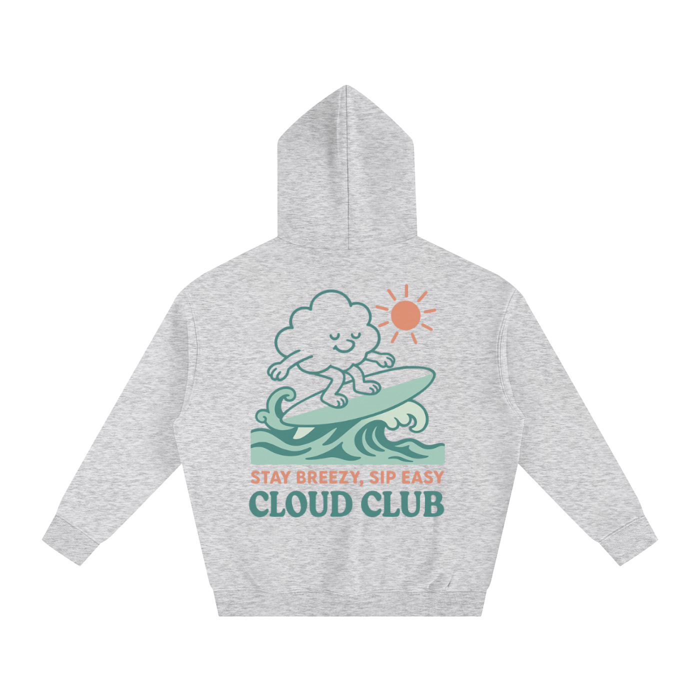 Cloud Club - Oversize Fleeced Hoodie