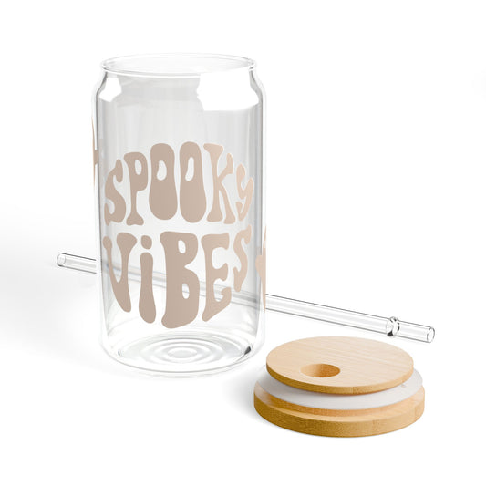 Spooky Vibes Sipper Glass