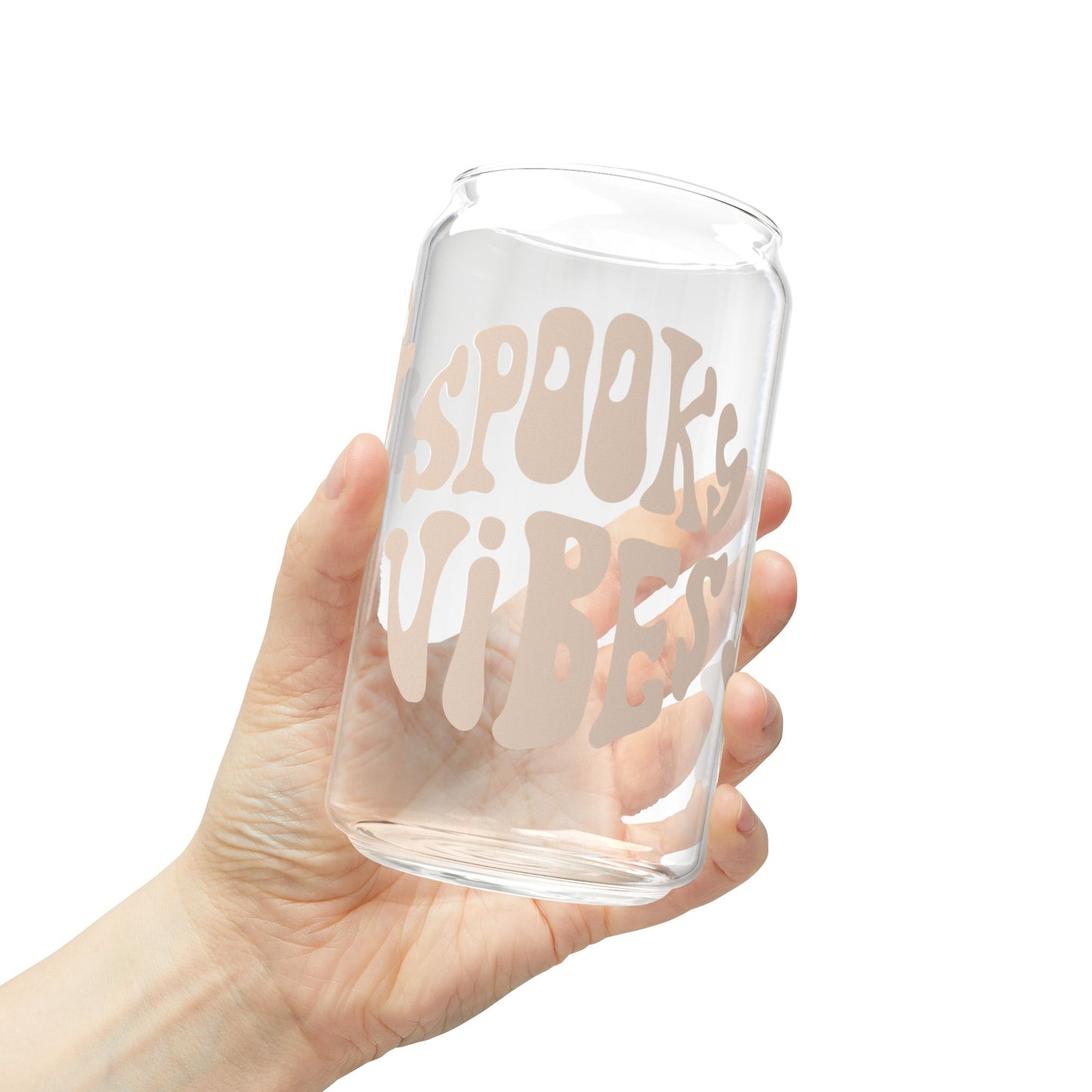 Spooky Vibes Sipper Glass