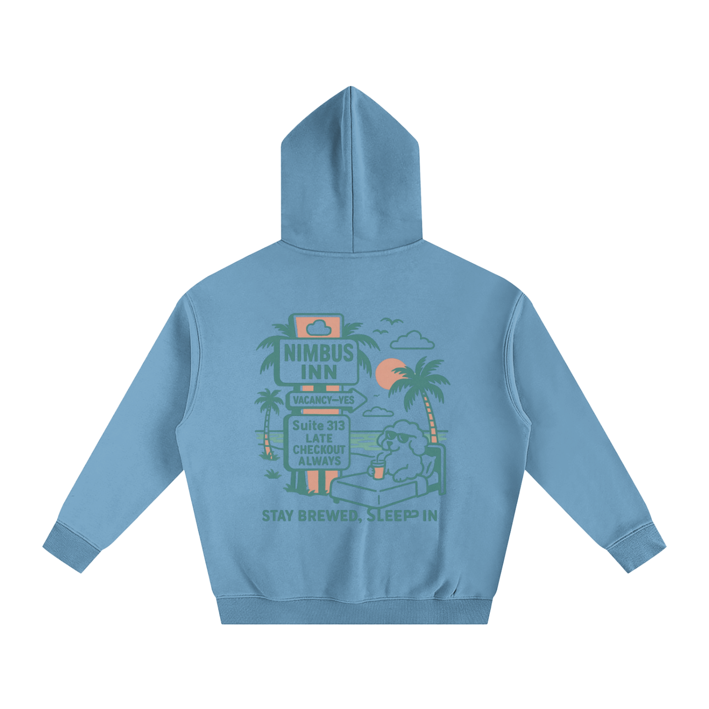 Nimbus Inn - Suite 313- Oversize Fleeced Hoodie