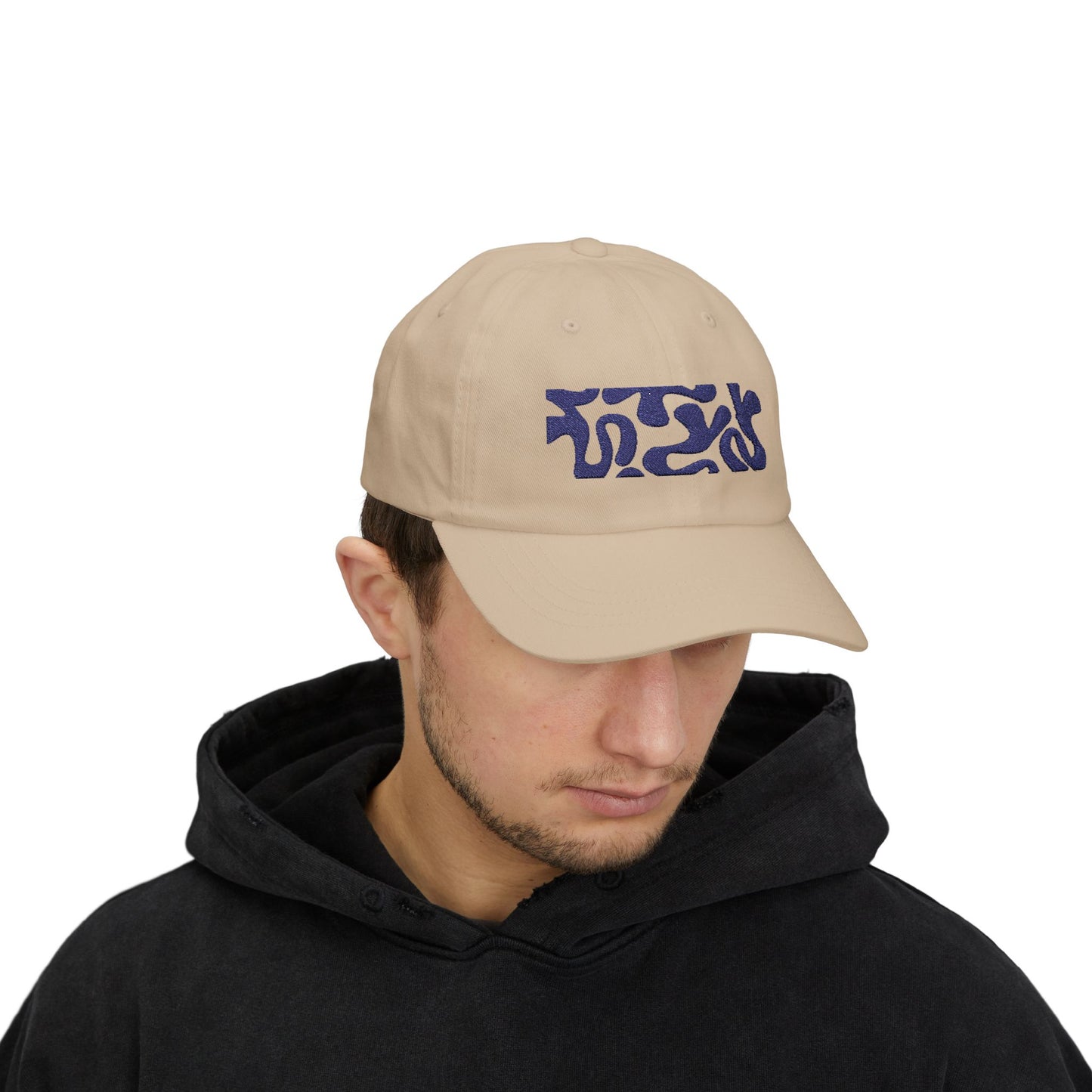 Classic Dad Cap with Abstract Design