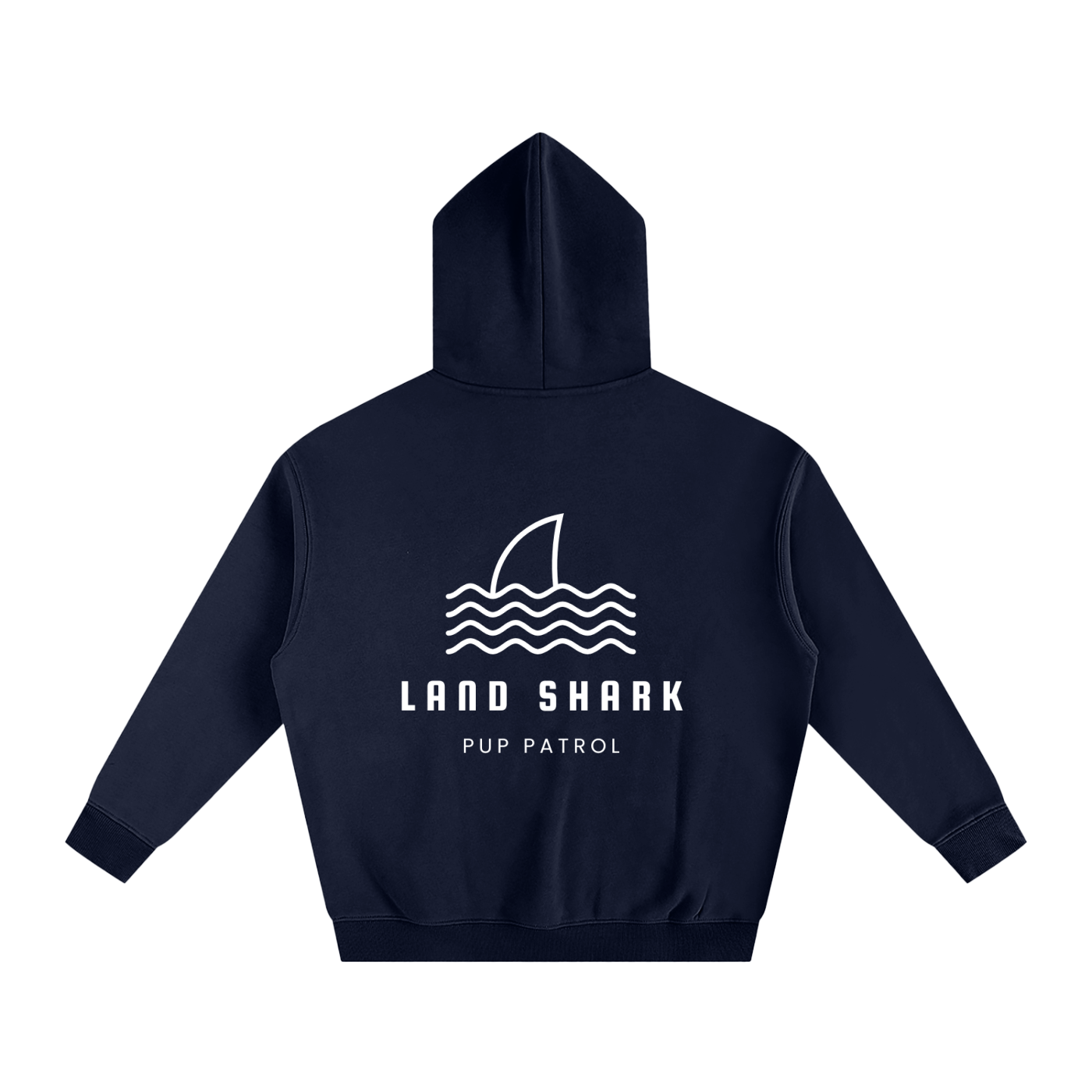 Land Shark Pup Patrol - Oversize Fleeced Hoodie