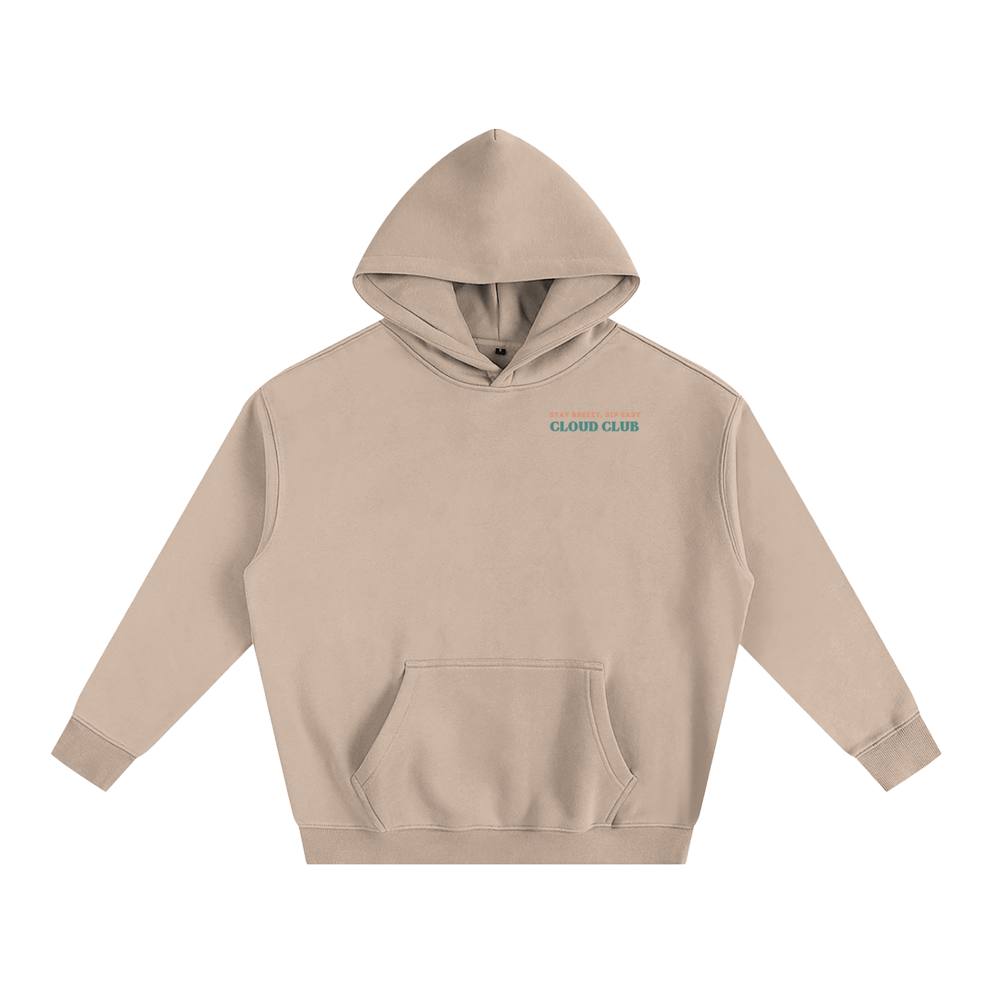 Cloud Club - Oversize Fleeced Hoodie