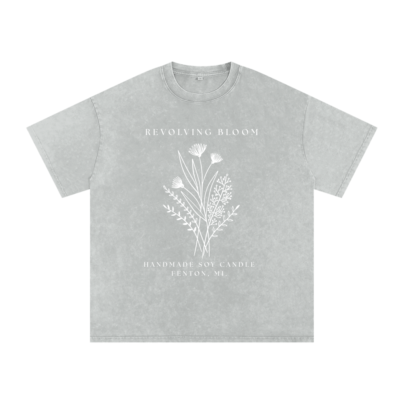 Oversize T-Shirt - Revolving Bloom