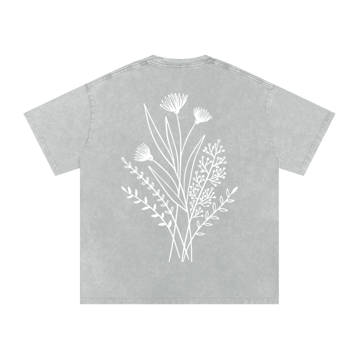 Oversize T-Shirt - Revolving Bloom
