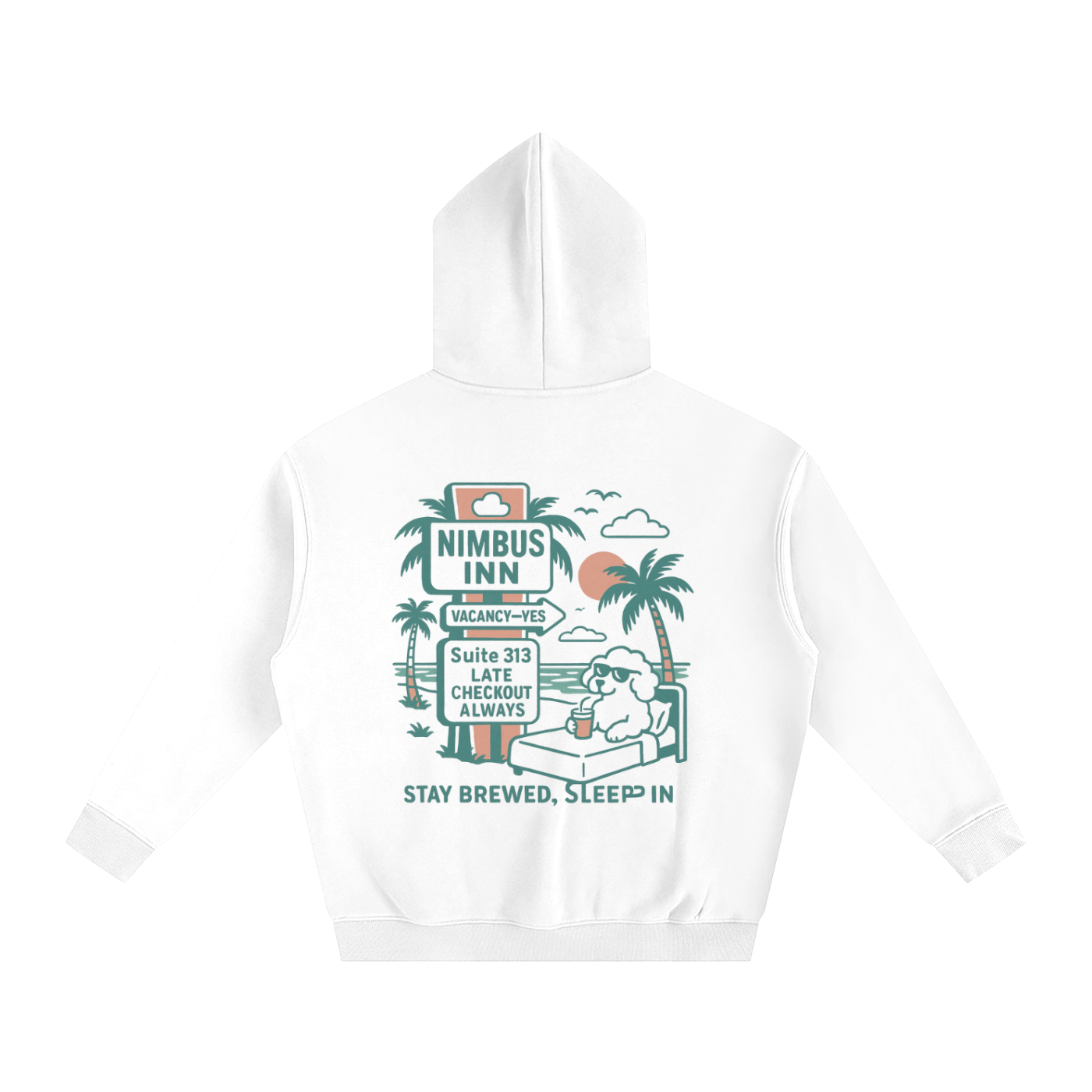 Nimbus Inn - Suite 313- Oversize Fleeced Hoodie